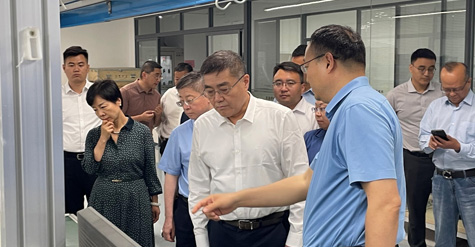 歷城區(qū)委書記張軍到和普威視調(diào)研